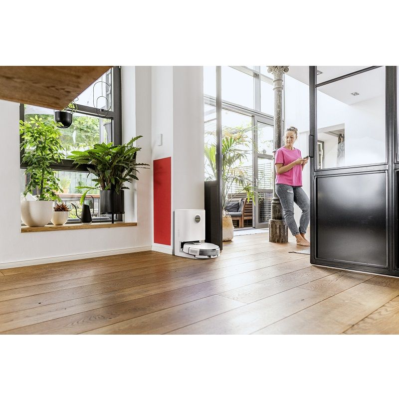Интелигентната смукателна станция на Karcher за RCV 5